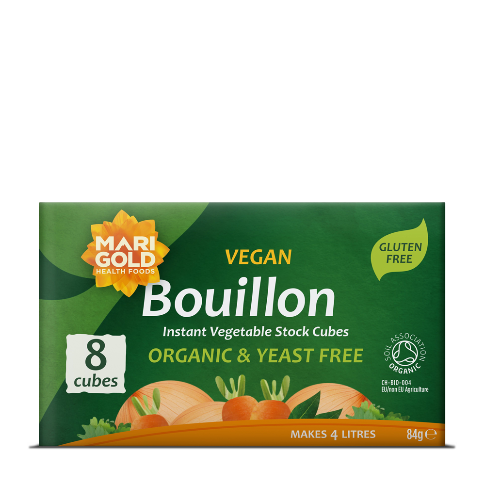 Marigold Organic Yeast Free Stock Cube Green 8 Pack – Navera