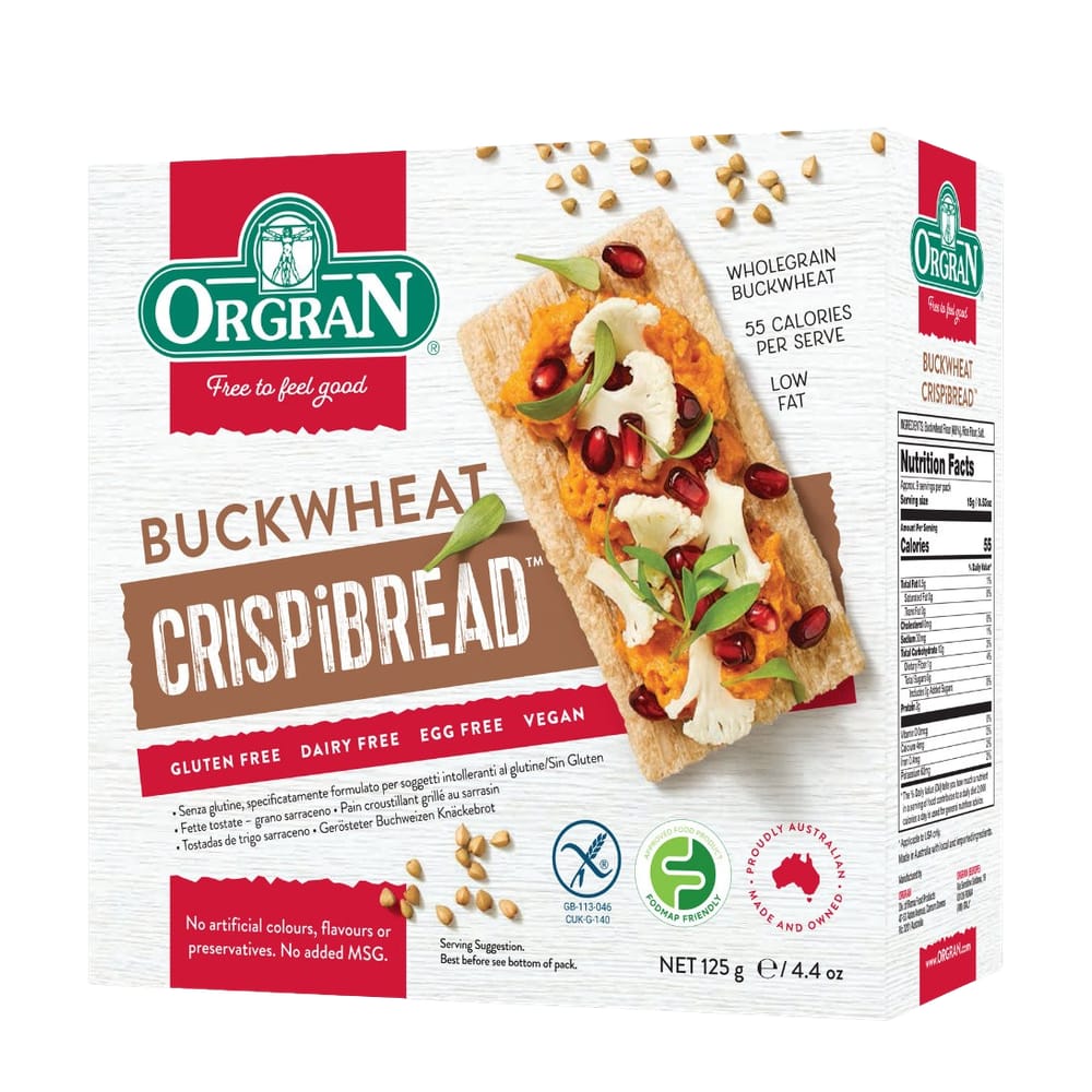 Orgran Buckwheat Crispibread 125g