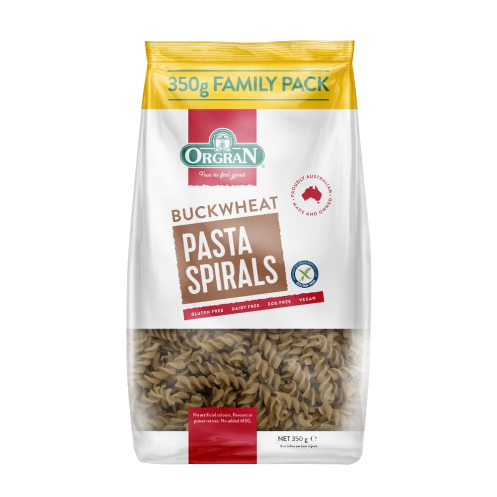 Orgran Buckwheat Spirals 350g