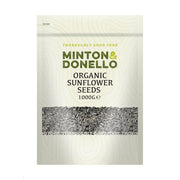 Minton & Donello Organic Sunflower Seeds 6 x 1Kg