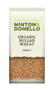 Minton & Donello Organic Coarse Bulgur Cracked Wheat 6 x 500g