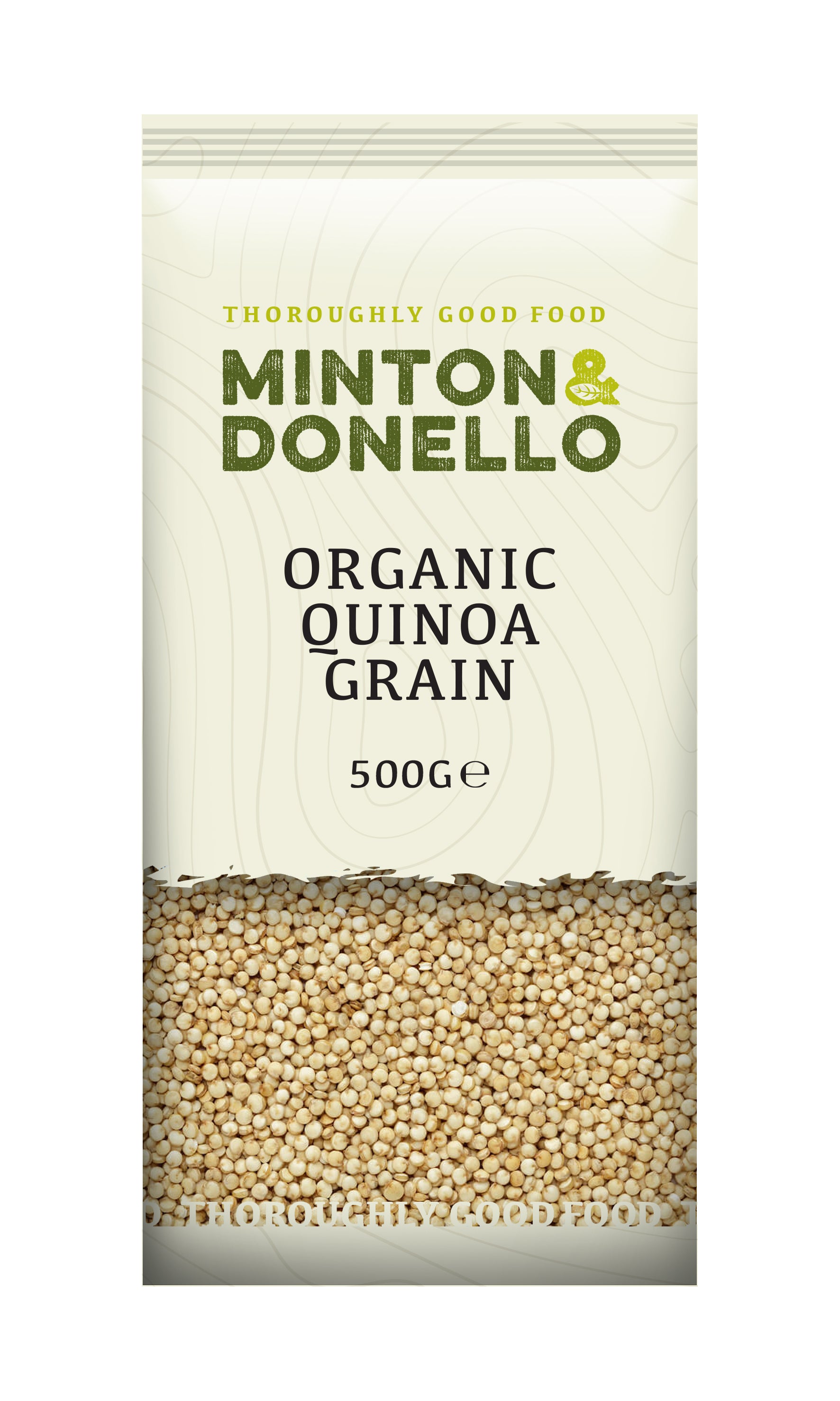 Minton & Donello Organic Quinoa Grain 6 x 500g