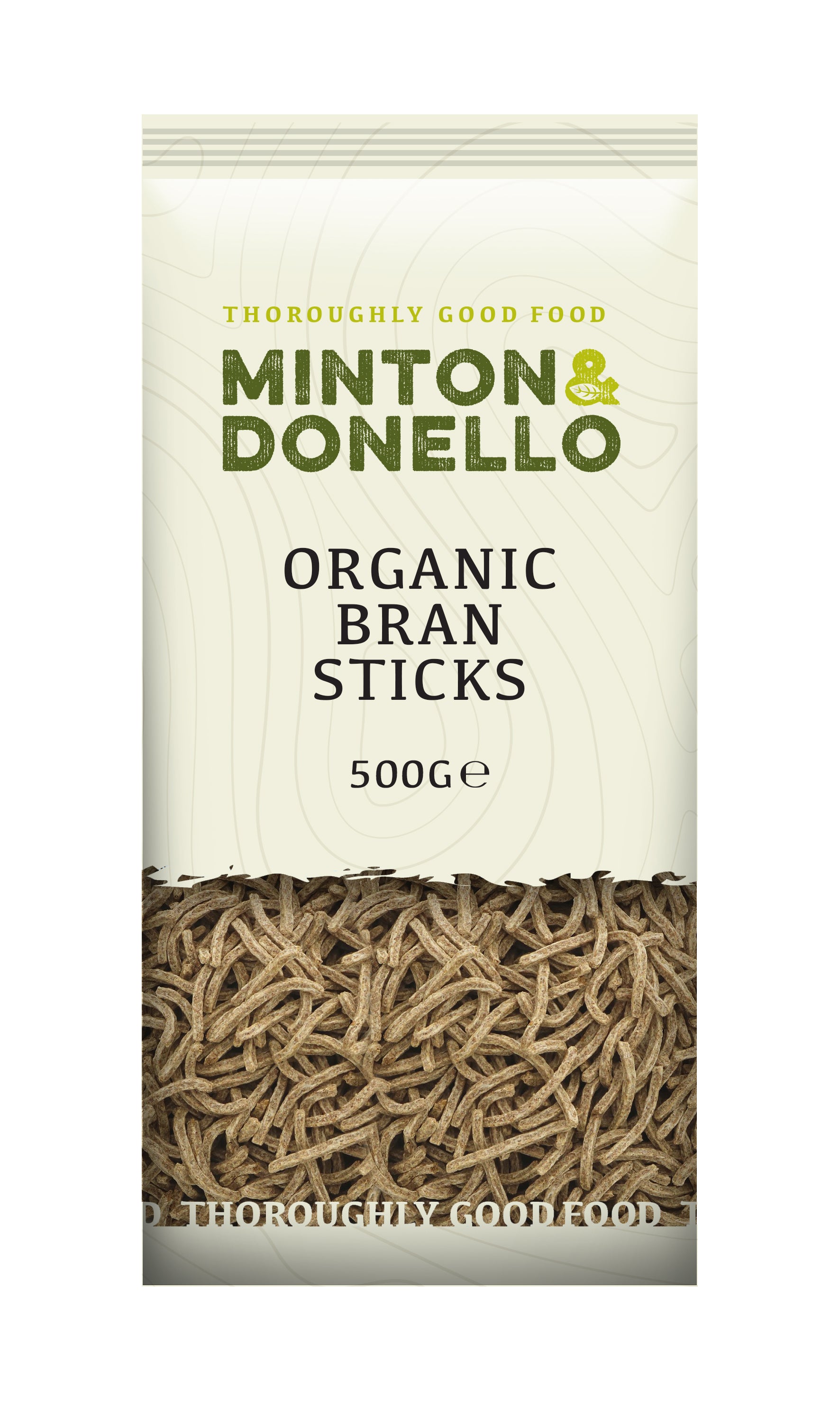 Minton & Donello Organic Bran Sticks 6 x 500g