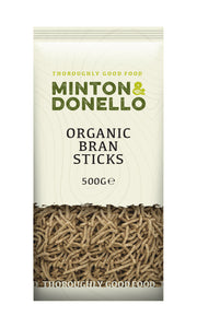 Minton & Donello Organic Bran Sticks 6 x 500g
