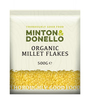 Minton & Donello Organic Millet Flakes 6 x 500g