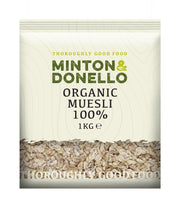 Minton & Donello Organic Muesli 6 x 1Kg