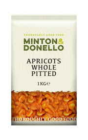 Minton & Donello Whole Pitted Apricots 6 x 1Kg