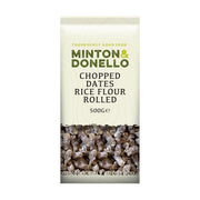 Minton & Donello Rice Flour Rolled Chopped Dates 6 x 500g