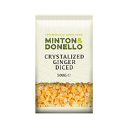 Minton & Donello Diced Crystallised Ginger 6 x 500g