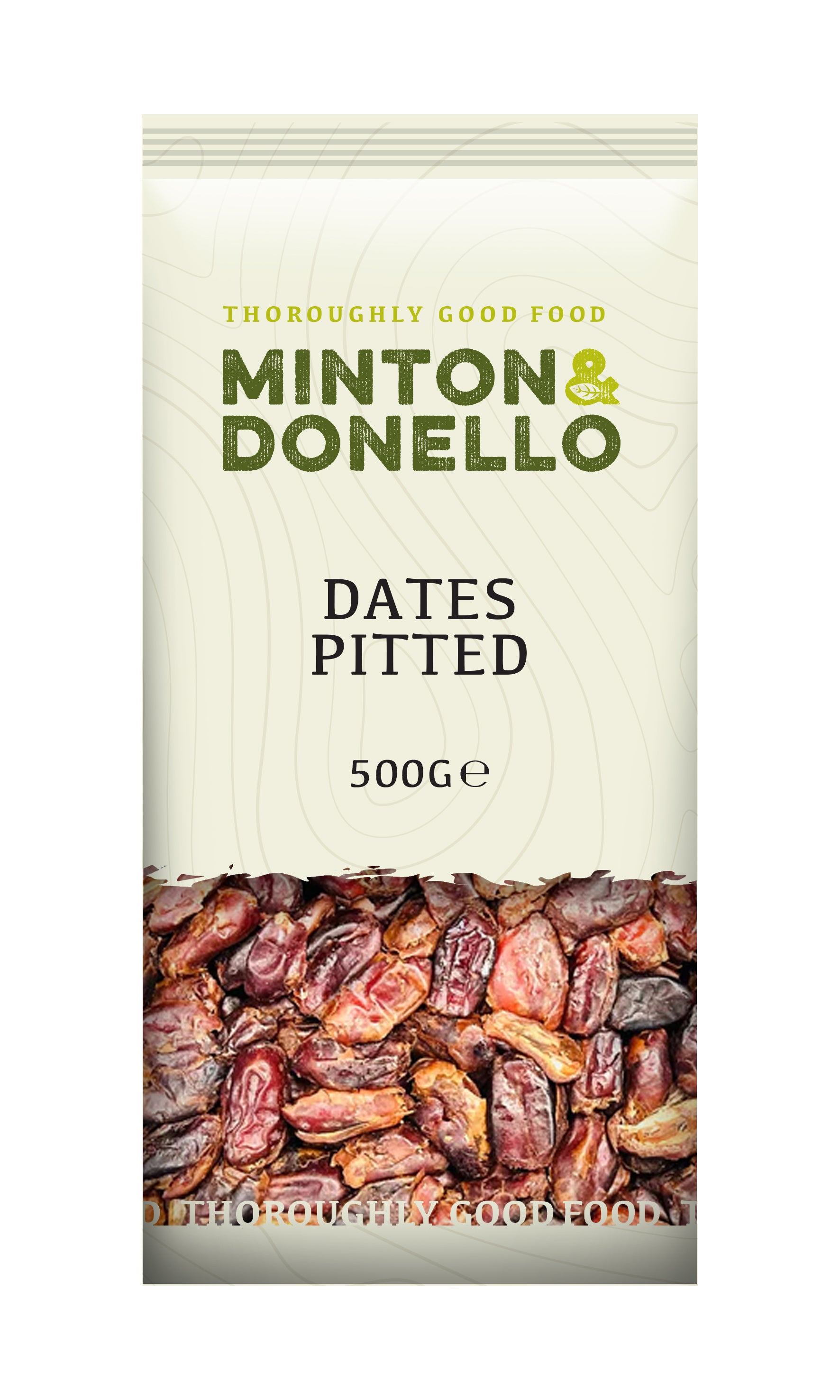 Minton & Donello Pitted Dates 6 x 500g