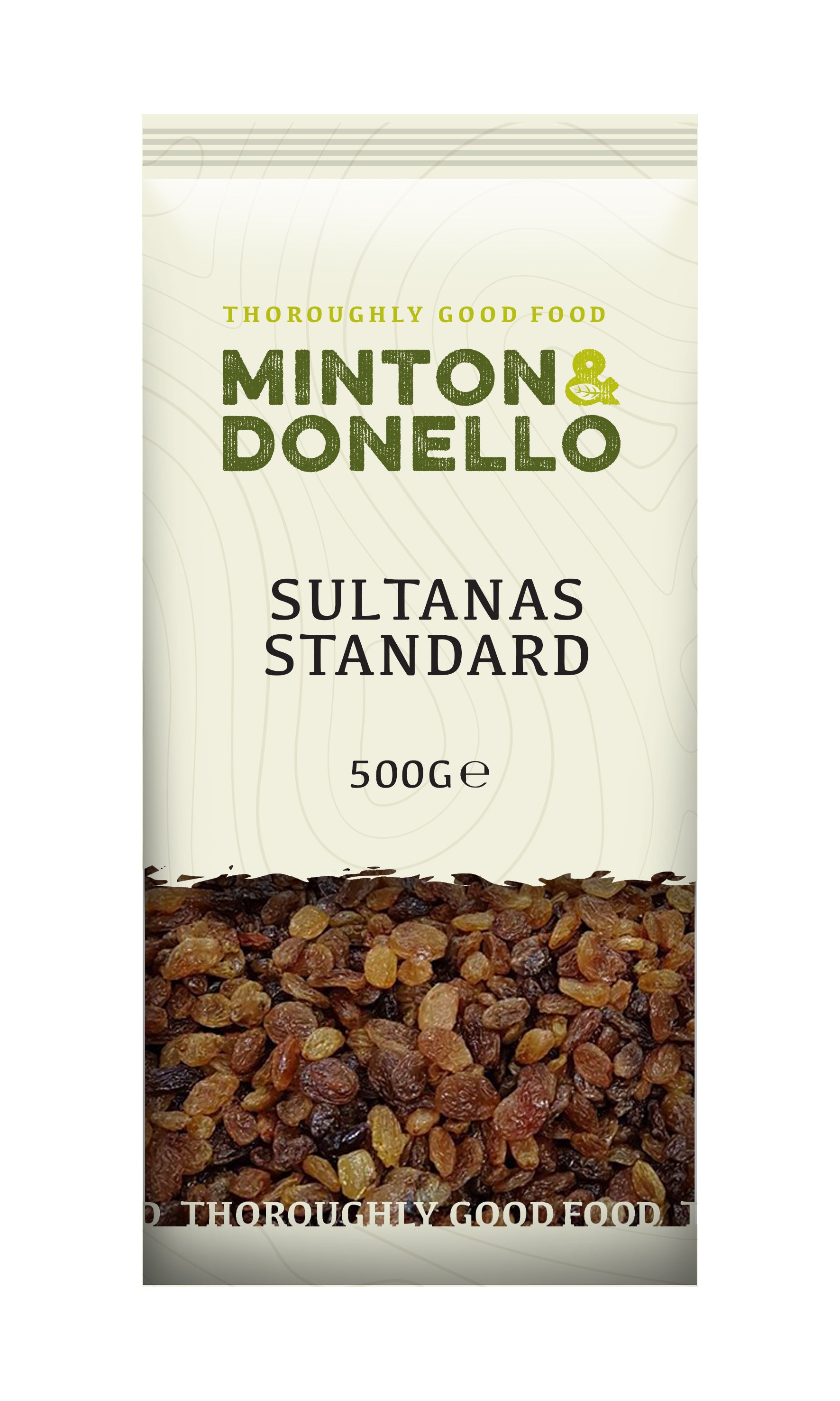 Minton & Donello Sultanas 6 x 500g