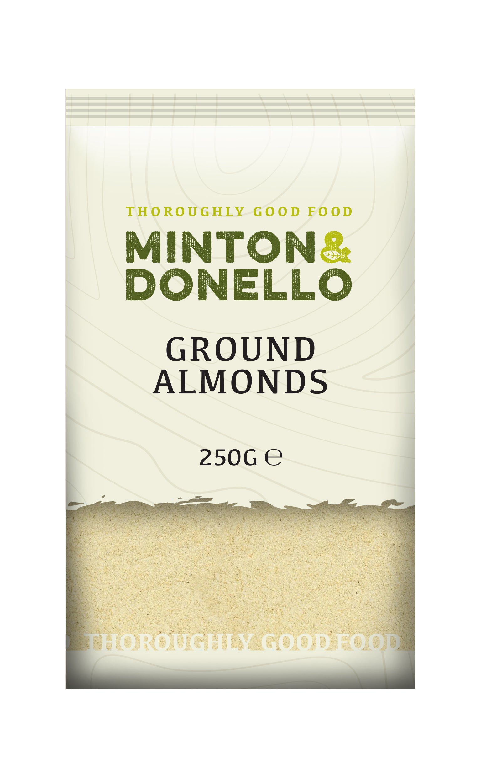 Minton & Donello Ground Blanched Almonds 6 x 250g