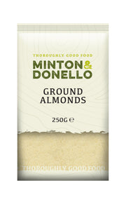 Minton & Donello Ground Blanched Almonds 6 x 250g