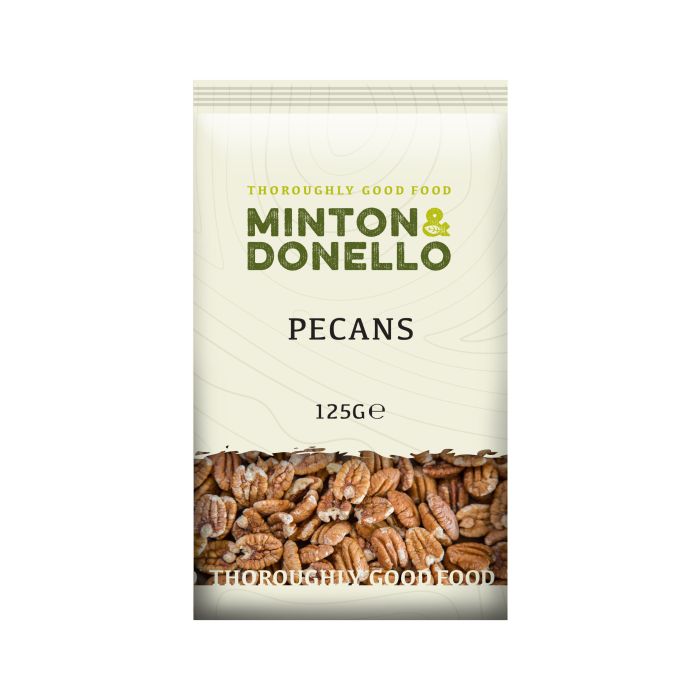 Minton & Donello Pecan Halves 6 x 125g