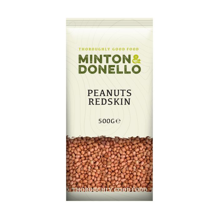 Minton & Donello Redskin Peanuts 6 x 500g