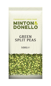 Minton & Donello Green Split Peas 6 x 500g