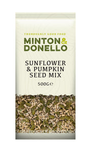 Minton & Donello Sunflower and Pumpkin Seed Mix 6 x 500g