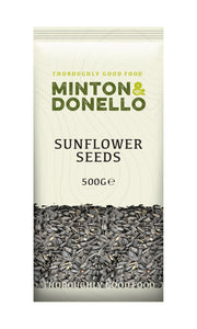 Minton & Donello Sunflower Seeds 6 x 500g