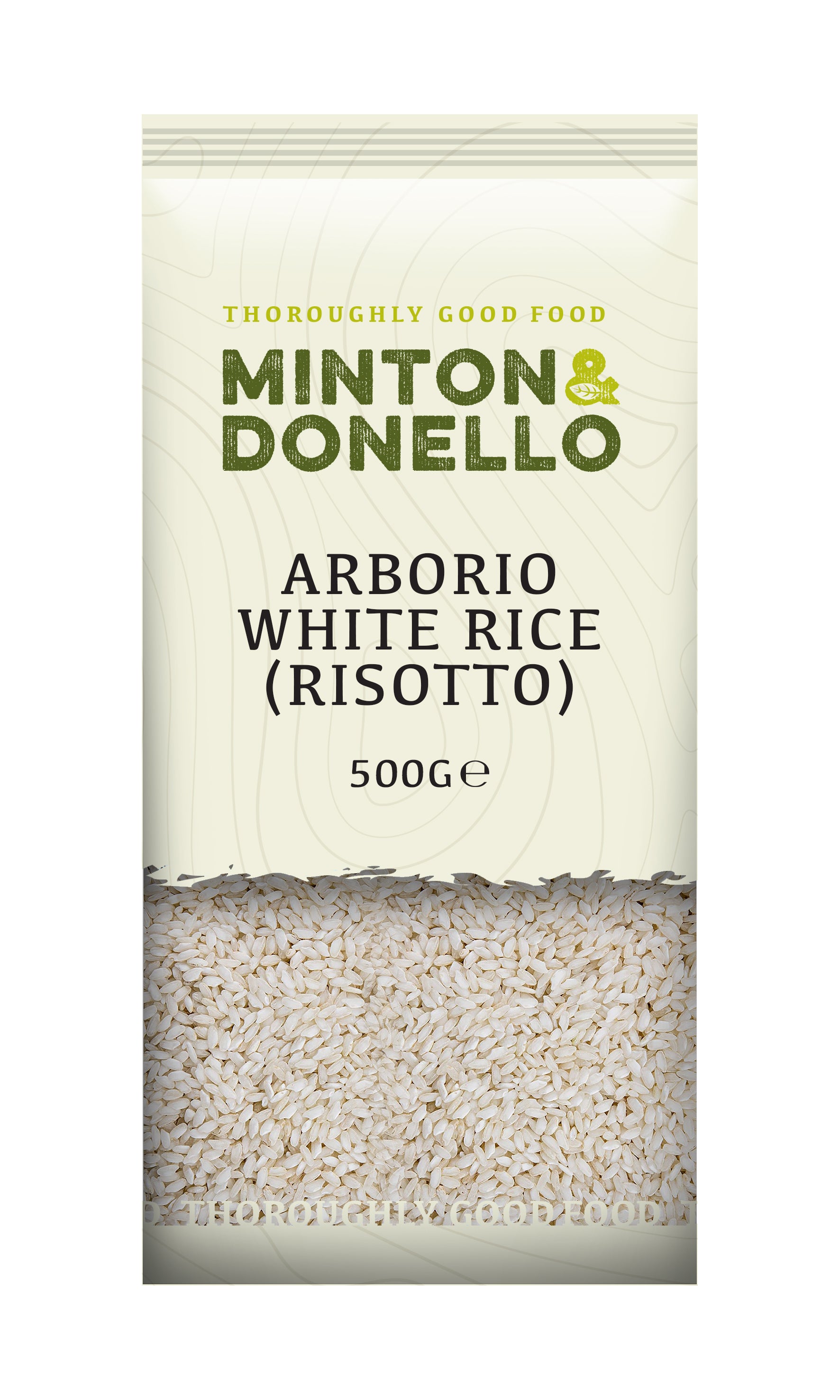 Minton & Donello Arborio White Rice Risotto 6 x 500g