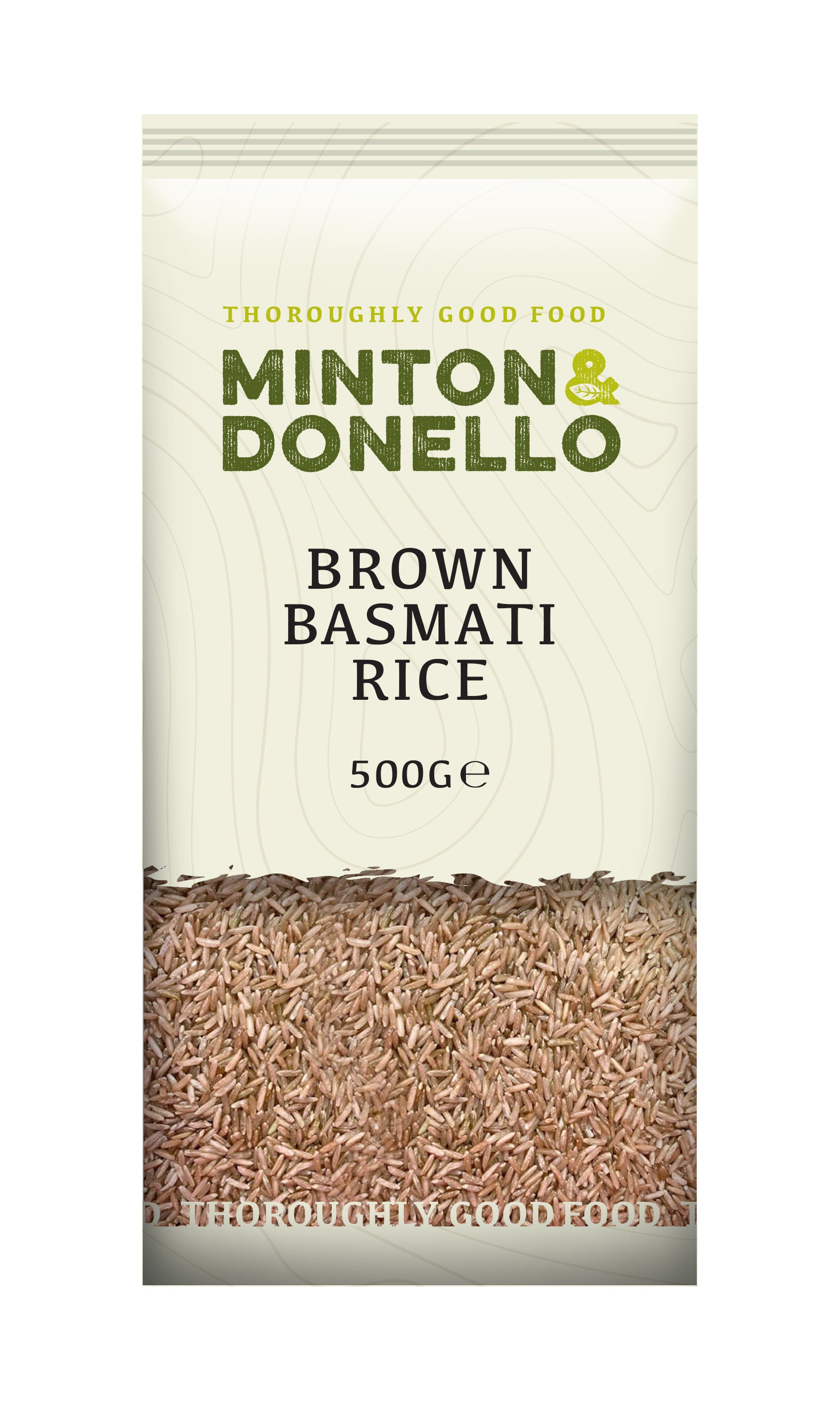 Minton & Donello Brown Basmati Rice 6 x 500g