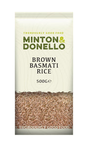 Minton & Donello Brown Basmati Rice 6 x 500g