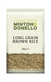 Minton & Donello Long Grain Brown Rice 6 x 1Kg