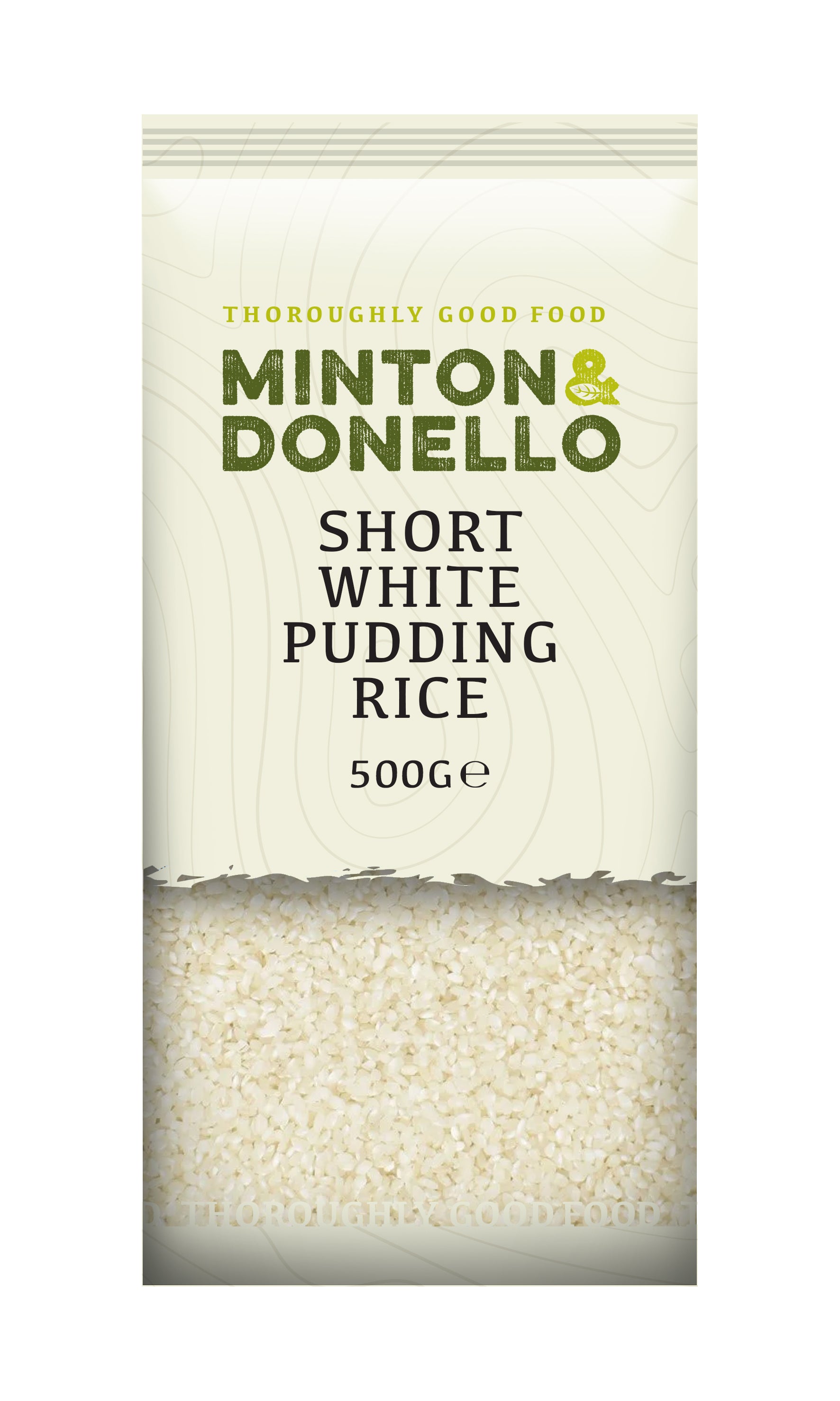 Minton & Donello Short White Pudding Rice 6 x 500g