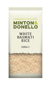 Minton & Donello White Basmati Rice 6 x 500g