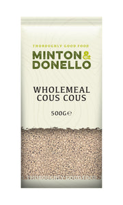 Minton & Donello Wholemeal Couscous 6 x 500g