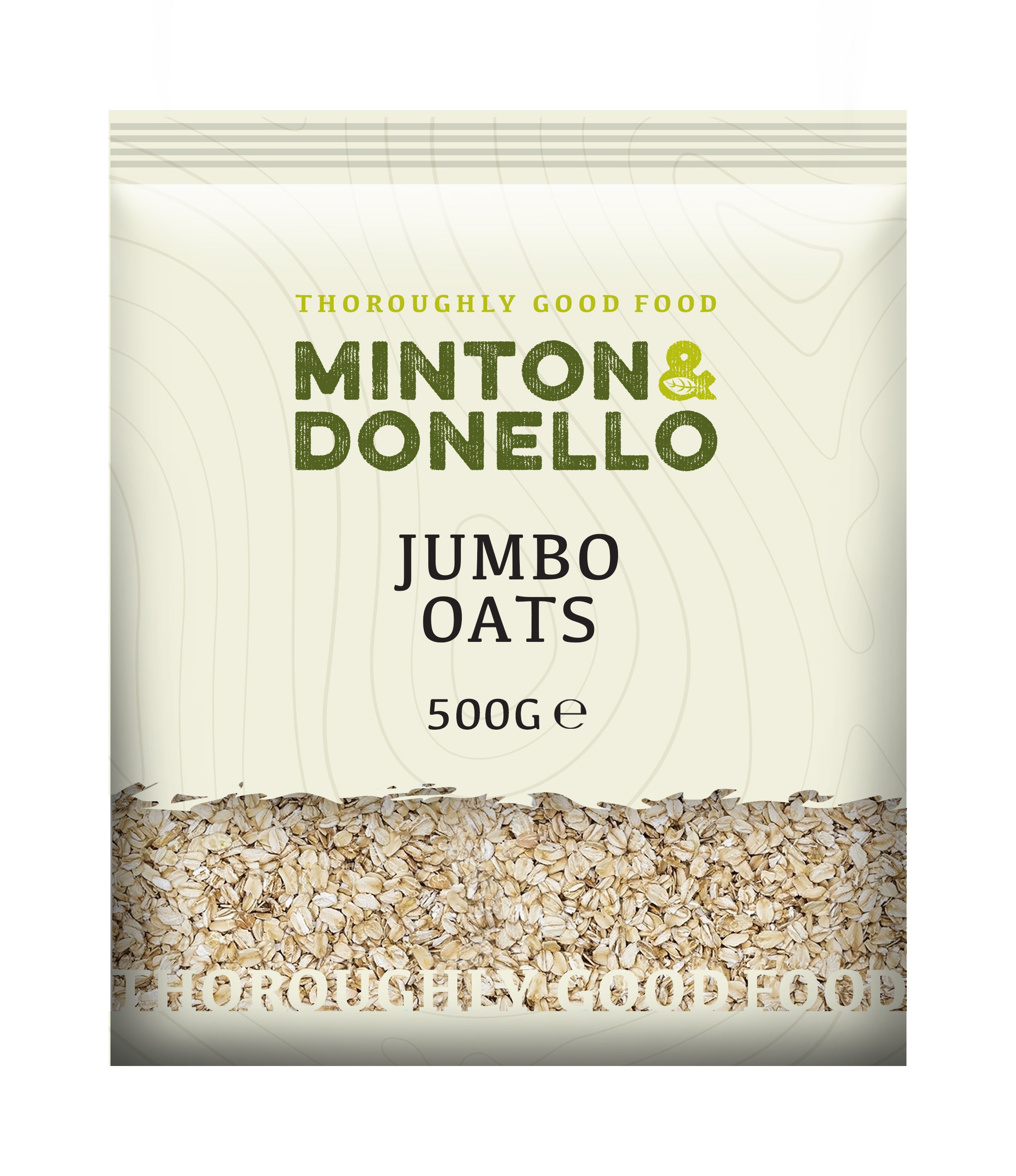 Minton & Donello Jumbo Oats 6 x 500g