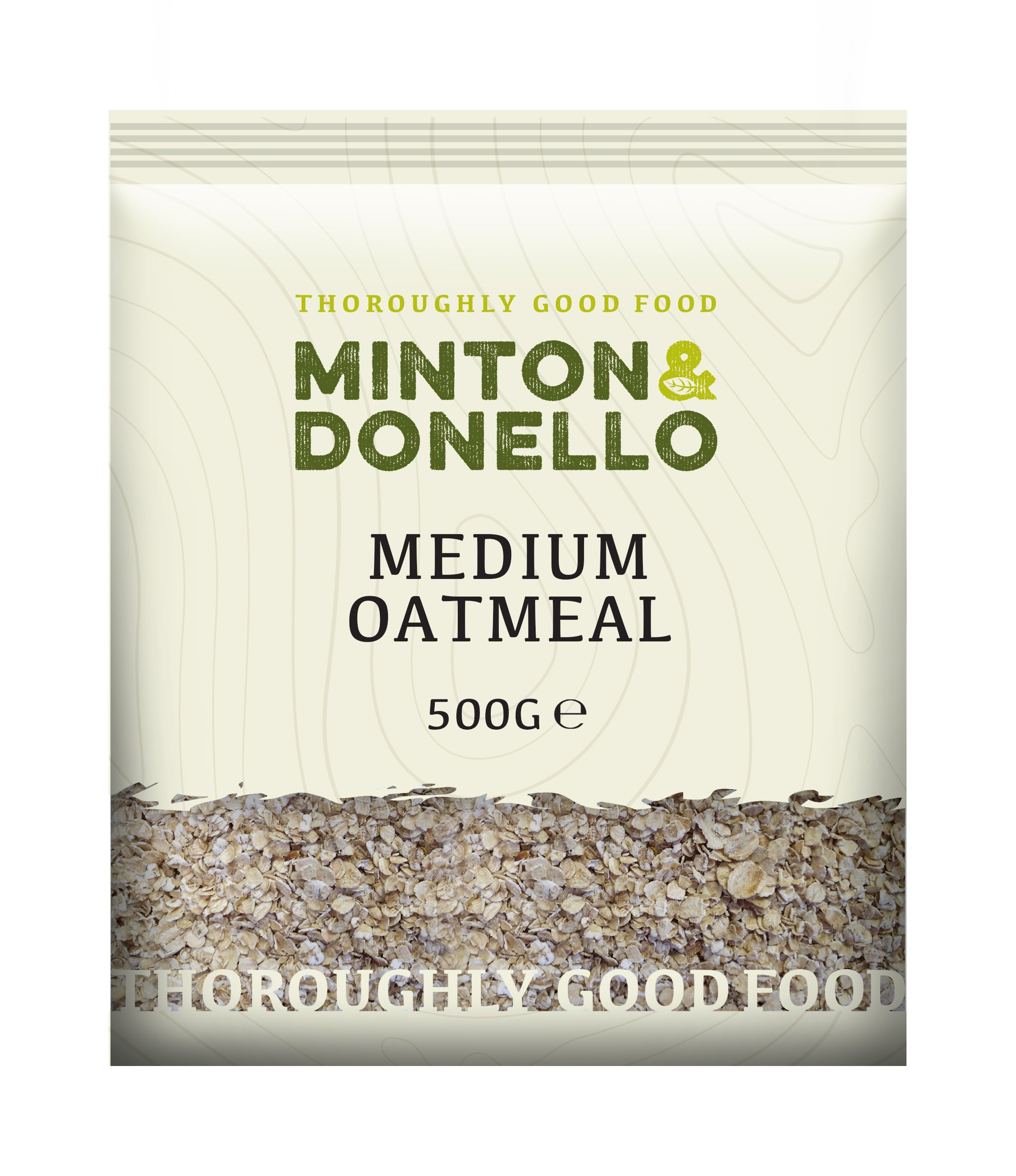 Minton & Donello Medium Oatmeal 6 x 500g