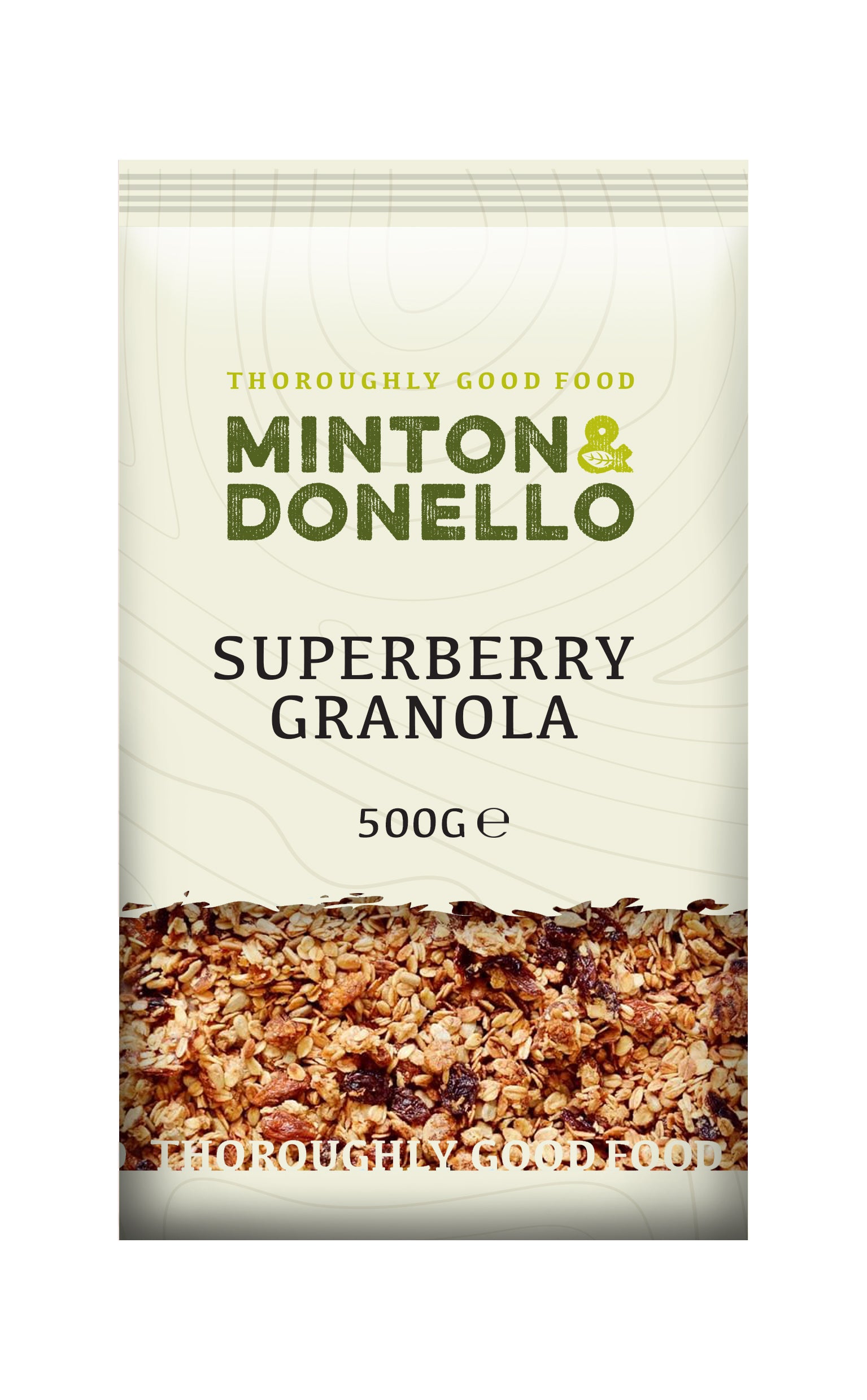 Minton & Donello Super Berry Granola Crunch 6 x 500g