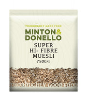 Minton & Donello Super Hi-Fibre Muesli 6 x 750g