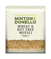 Minton & Donello Wheat and Nut Free Muesli 6 x 750g
