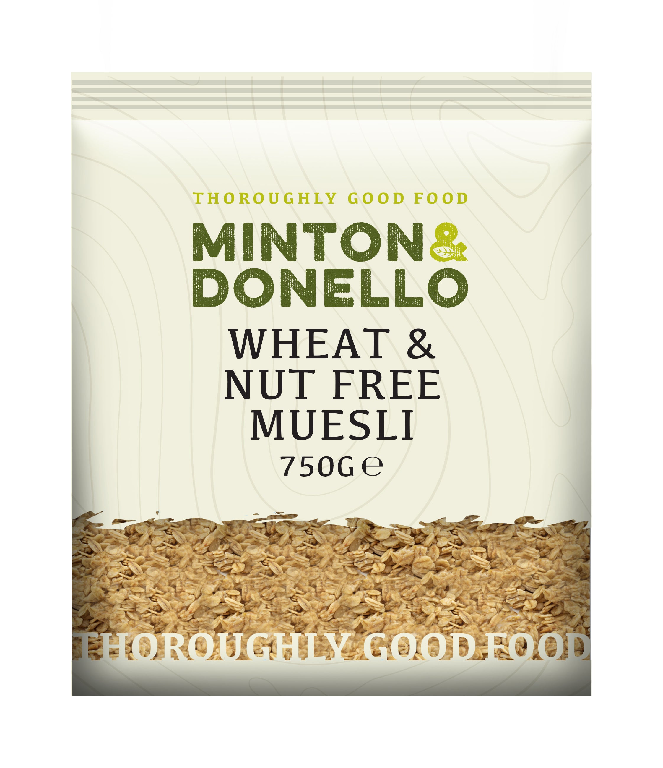 Minton & Donello Wheat and Nut Free Muesli 6 x 750g
