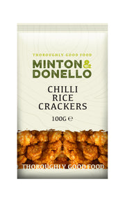 Minton & Donello Chilli Rice Crackers 6 x 100g