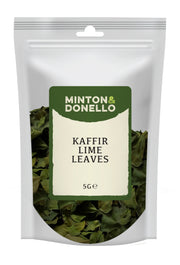 Minton & Donello Kaffir Lime Leaves 10 x 5g
