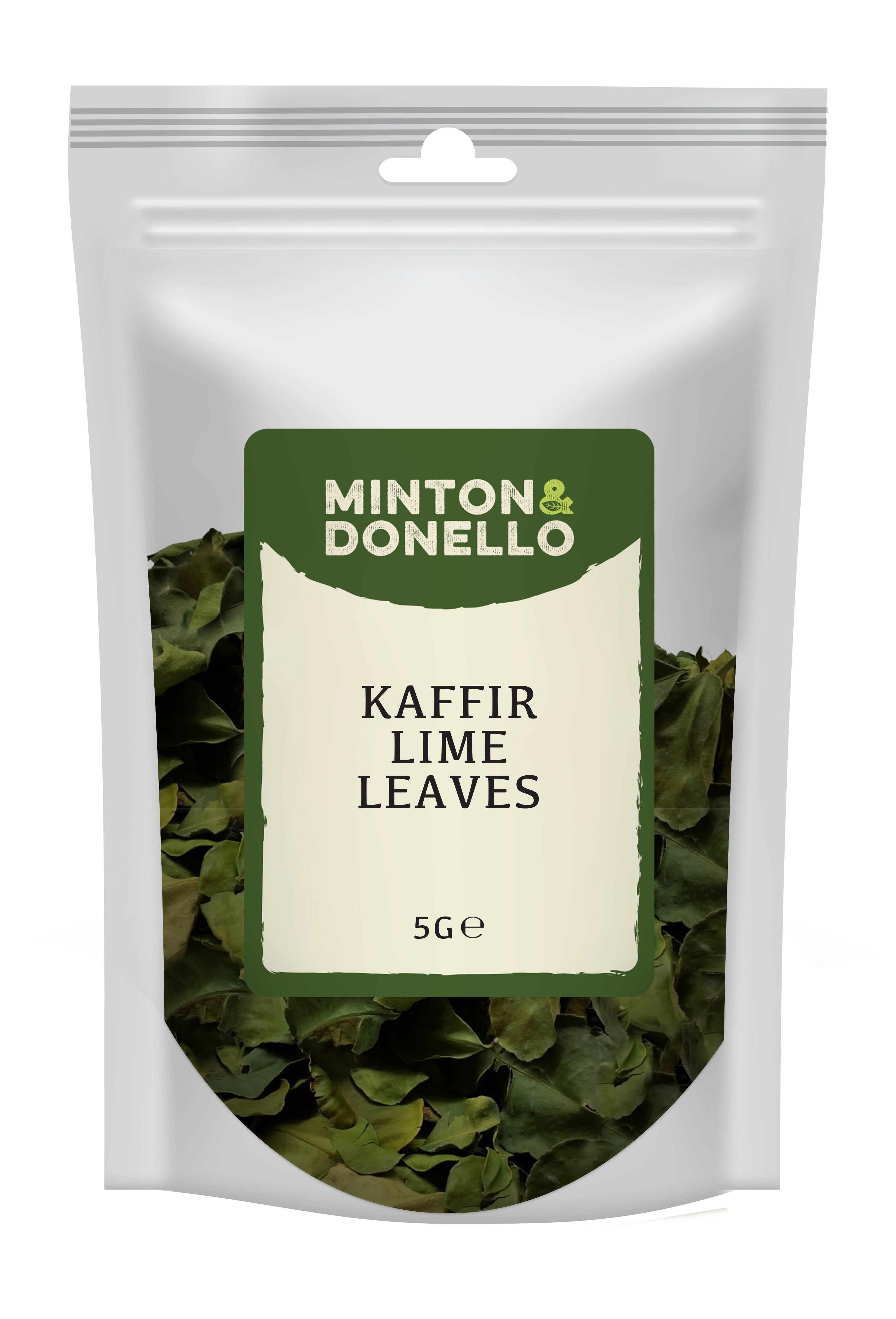 Minton & Donello Kaffir Lime Leaves 10 x 5g