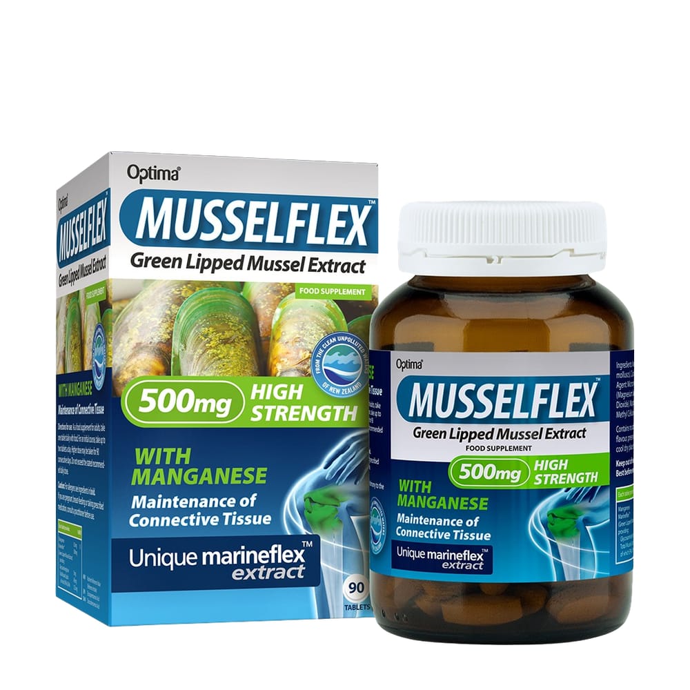 Optima Musselex Gel 500mg 90 Capsules