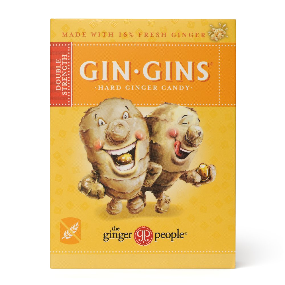 The Ginger People Gin Gins Double Strength Hard Ginger Candy 84g