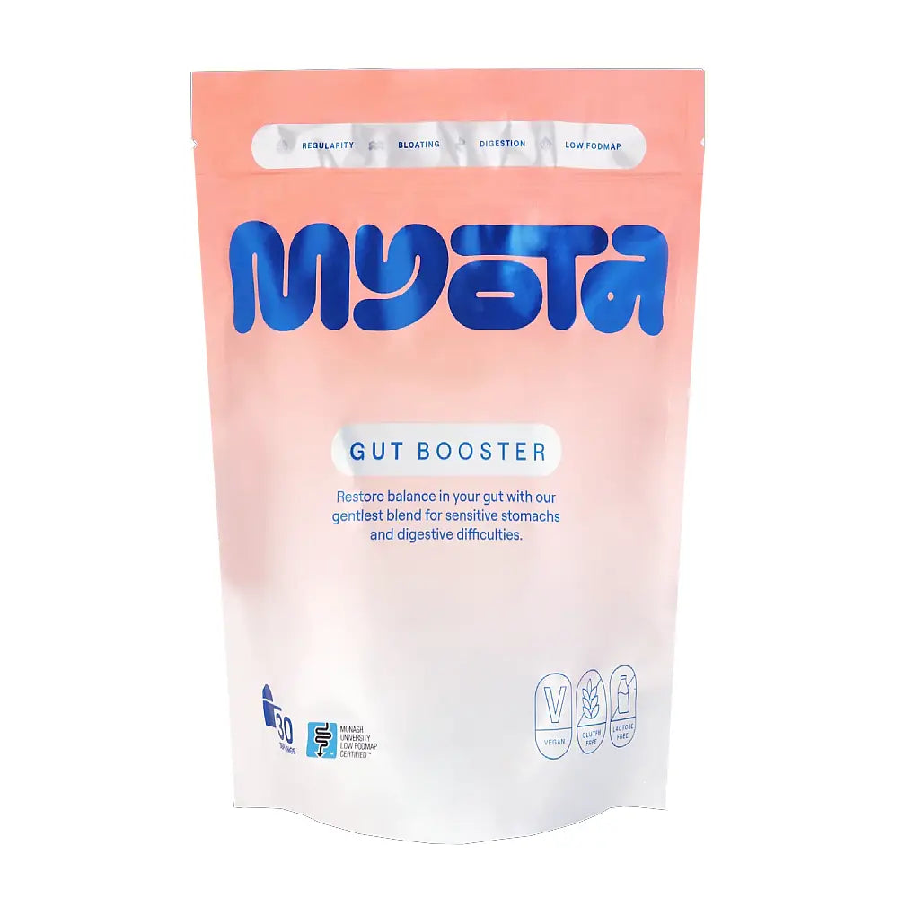 Myota Gut Booster package on a white background