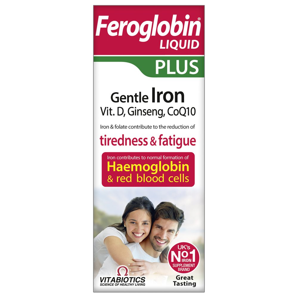 Vitabiotics Feroglobin Plus Liquid 200ml