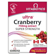 Vitabiotics Ultra Cranberry 30 Tablets