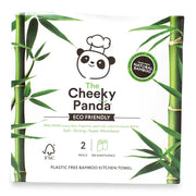 The Cheeky Panda Plastic Free Kitchen Towel 2 Rolls