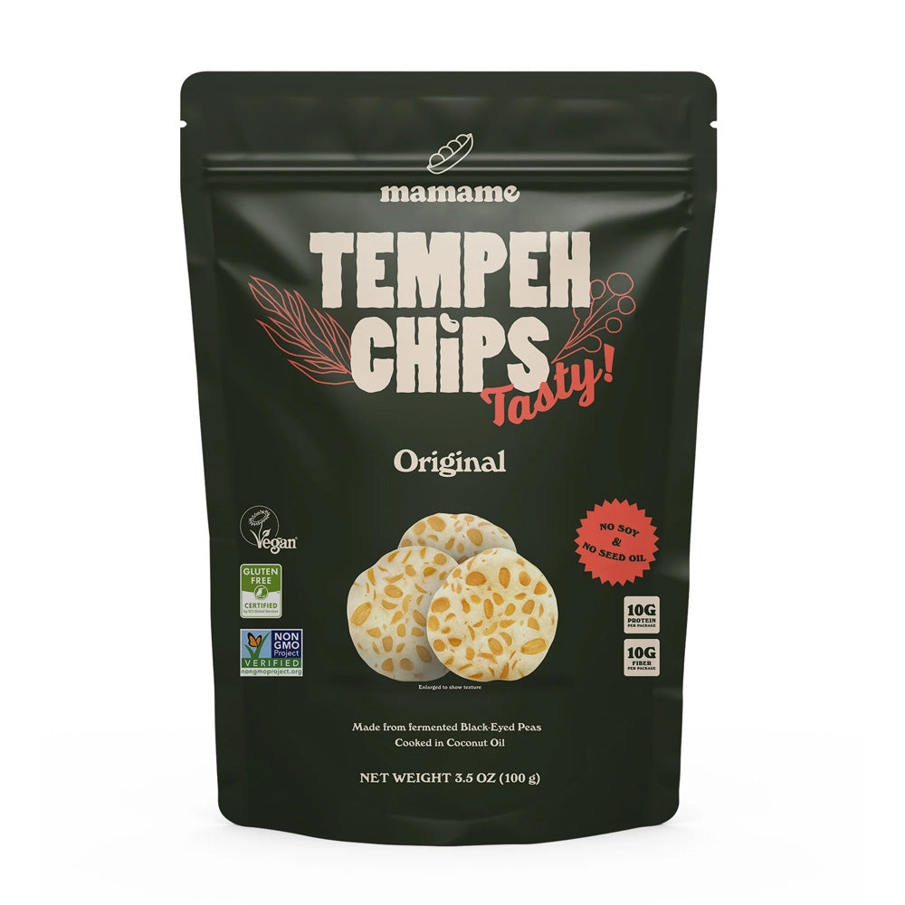 Mamame Tempeh Chips Original 100g