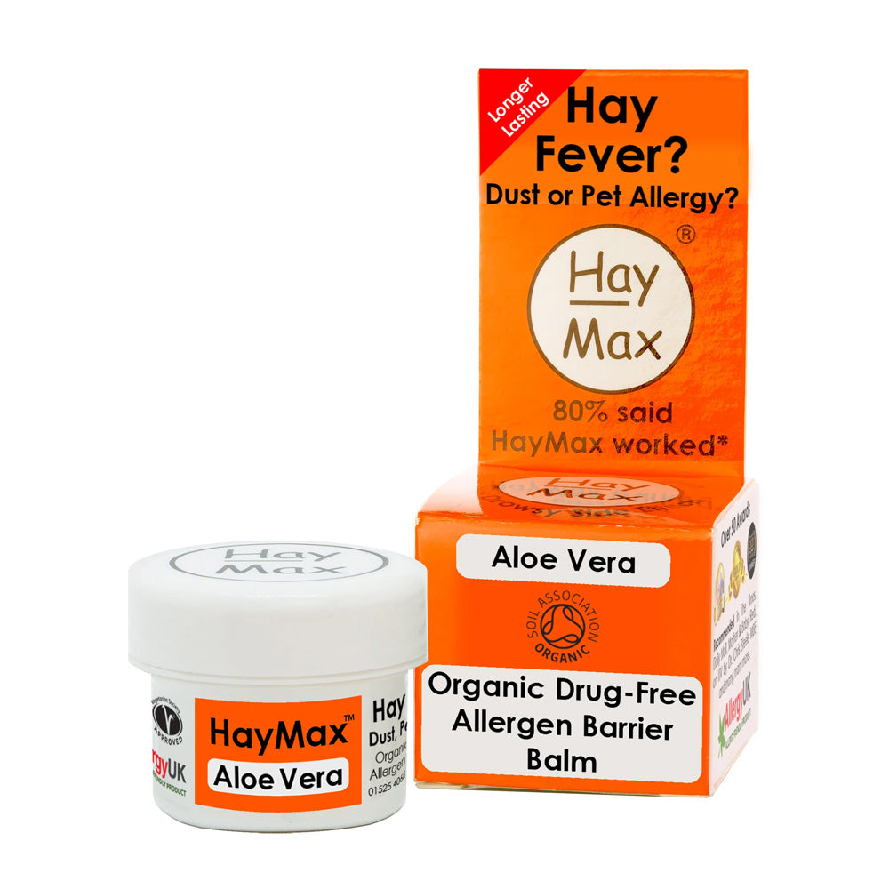 HayMax Aloe Vera Organic Allergen Barrier Balm 5ml