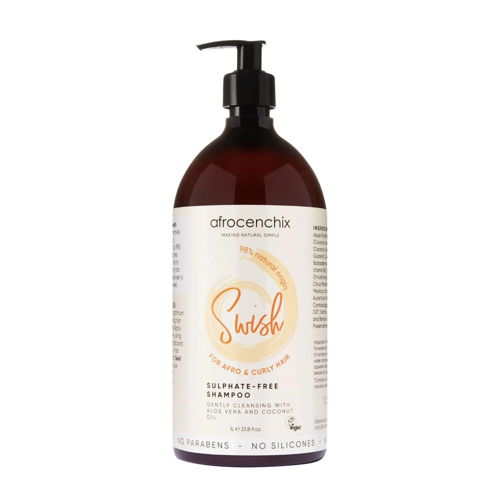 Afrocenchix Swish Jumbo Sulphate Free Shampoo 1 Litre