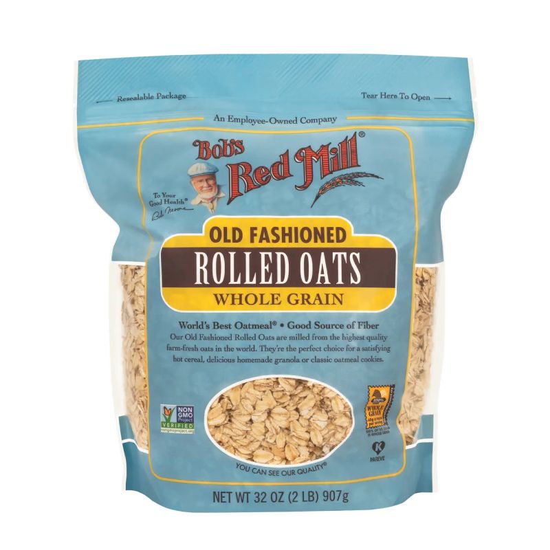 Bob's Red Mill Gluten Free Regular Rolled Oats (907g) Front of Pack