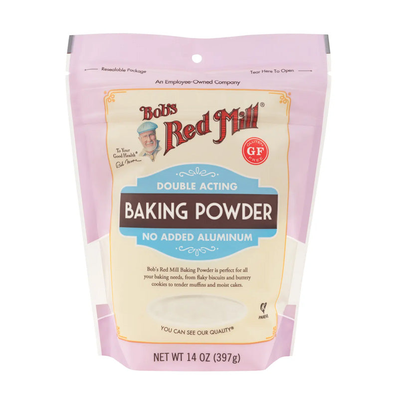 Bob's Red Mill Aluminium Free Gluten Free Baking Powder (397g) Front of Pack