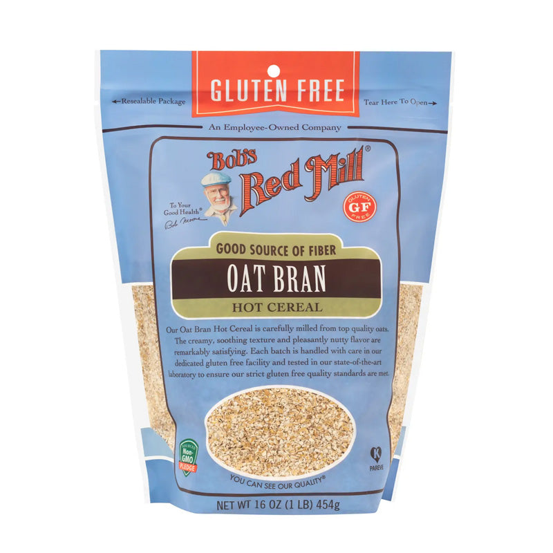 Bob's Red Mill Gluten Free Oat Bran (454g) Front of Pack